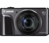 Canon CANON PowerShot SX720 HS Superzoom Compact Camera - Black, Black