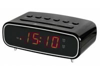 Soundmaster Ur111sw, Digital Väckarklocka, Fm, Pll, Led, Dc/Batteri, Cr2032, 5 V