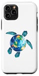 iPhone 11 Pro Save The Planet Turtle Recycle Ocean Environment Earth Day Case