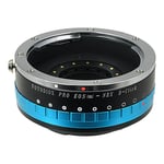 Fotodiox Pro Iris Lens Mount Adapter Compatible with Canon EOS EF Lenses to Sony E-Mount Cameras