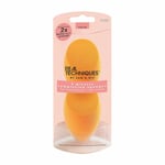 Real Techniques Miracle Complexion Makeup Sponge For Full Cover Foundation Fast