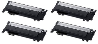 4x 117A Black Compatible Toner Cartridge Inc Chip For HP Colour MFP 178nw 179fnw
