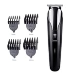 smzzz HOME GARDEN Hair Clippers 6 In 1 Multifunctional Hair Clipper Set RechargeableElectric Beard Trimmer Nose and Ears Ceramic Blade Heads Grooming Kit
