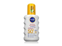 Nivea Sun Protect & Sensitive Sun Lotion Spf 50+ 200 Ml