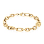 Tommy Hilfiger Contrast Link Chain Armbånd Rustfritt Stål 2780788 - Dame - Stainless Steel