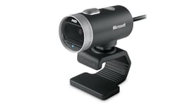 Microsoft LifeCam Cinema webkamera 1 MP 1280 x 720 piksler USB 2.0 Sort, Sølv
