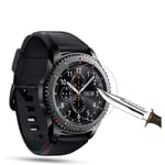 (5-pack) Gear S3 härdat glass skärmskydd, Akwox [0,3 mm 2,5D High Definition 9H] Premium klar skärmskyddsfilm för Samsung Gear S3