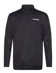 Terrex Multi Half-Zip Long-Sleeve Top Sport Sweat-shirts & Hoodies Sweat-shirts Black Adidas Terrex