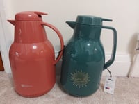 Coloured Flask Shai Kahwa Coffee Dallah Vacuum Thermos Jug 2L Ramadan Gift