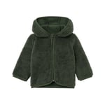 kindsgard Teddyjacka kuddel oliv