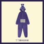 Teletubbies Kostym Vuxna Cosplay Djur Sovkläder Jumpsuit Po Teletubbies Vuxen M - Perfet Tinky Winky Costume Adult XL