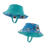 Patagonia Baby Sun Bucket Hat Vessel Blue 3-6M