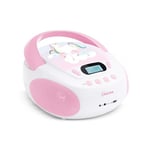 Mooov 477407 Lecteur CD MP3 Unicorn Enfant avec Port USB
