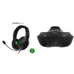 PDP Gaming LVL50 Wired Headset with Mic for Xbox One, Series X|S - PC, iPad, Mac, Laptop Compatible - Black & Turtle Beach Headset Audio Controller Plus for - Xbox Series X|S and Xbox One