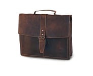 BaooBaoo Smoky Läderväska 9,7″ , svart