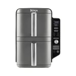 Ninja SL400UK Double Stack XL 2-Drawer 9.5L Air Fryer - Grey