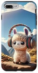 iPhone 7 Plus/8 Plus Kawaii Llama Headphones: The Llama's Playlist Case