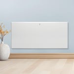 1.8KW Electric Panel Heater Wall Mounted Space Bathroom Radiator with Timer