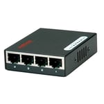 ROLINE Switch Gigabit Ethernet, Pocket, 4 ports - Commutateurs réseaux (Pocket, 4 ports, Full duplex)