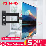 Cantilever Full Motion Pull Out TV Wall Mount Bracket 18 26 32 37 40 42 " LED 3D