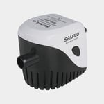 SEAFLO Dränkbar elektrisk länspump 11-1100 GPH (69 liter / minut), 12V, automatisk driftstart, med nivåvakt