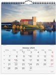 Vægkalender Danske slotte 2024