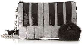 Kipling Piano Bag Women’s Cross-Body Bag, Multicolour (Sparkling Piano), 24x16x1.5 centimeters (B x H x T)