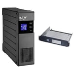 Eaton Alimentations d'énergie Non interruptibles, Noir, 850VA USB/Prises FR & Kit de Montage pour Rack 2U 19"
