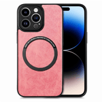 BOOM iPhone 8/SE (2020/2022) Mobilskal Magsafe Läder - Rosa - TheMobileStore iPhone 8 tillbehör