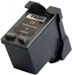 Kompatibel med HP PSC 1315 S blekkpatron, 19ml, svart