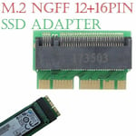 M Key M.2 NVME PCI-e To 12+16Pin AHCI SSD Adapter Card For Mac Air Pro 2013-2017