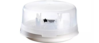 Tommee Tippee Microsteri Microwave Steam Steriliser, Holds 4x Bottles