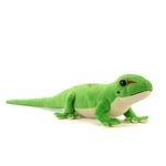 Anime Söt Hus Ödla Plushie Phelsuma Plysch Leksaker Lifelike Djur Simulering Koppade docka leksak
