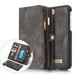Multi-slot Flipfodral Apple iPhone 8 Plus Svart