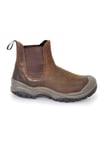 Waxy Leather Safety Boots