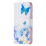iPhone 12 Pro- 12 fodral - Butterfly and Flowers