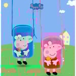 Greta Gris Peppa pig  förskolebärare axelväska 2 modeller Blue George Blå