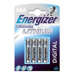 Energizer Ultra Lithium AAA batterier 4-pack