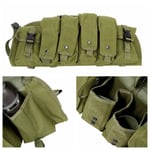 Military Camouflage Tactical Vest Airsoft Chest Rig Ammuniti