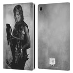 Head Case Designs Officially Licensed AMC The Walking Dead Daryl Double Exposure Leather Book Wallet Case Cover Compatible With Samsung Galaxy Tab S6 Lite
