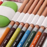 New 36/48/72 Holes Canvas Wrap Roll Up Pencil Bag Pen Case Holde Gray Cloth