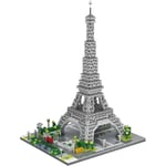 CREA Building Eiffel Tower Miniature Blocks Set, 3369 Pieces Miniature Blocks 3d Puzzle Toys, Gifts For Adults And Kids