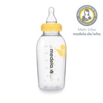 Medela Tåteflaske med smokk Størrelse M - middels melkestrøm - Bare i dag: 10x mer babypoints
