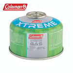 Coleman Xtreme C100 Gas Cartridge Lightweight Hiking Camping Low Temperatures