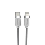 Duracell Premium USB-C to Lightning -latauskaapeli 1m (iPhone) Valkoinen