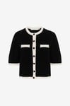 Gestuz - Cardigan gzAlpha Contrast - Flerfärgad
