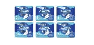 6 x Always Ultra Day & Night (Size 3) Protection Pads 10 Pack - 60 Pads