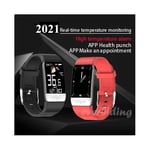 Unbranded (Black) Smart Watch FitBit IP67 Thermometer Health Activity Tracker Heart Sleep Sport / Black