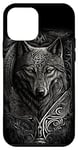 iPhone 12 mini Stylish Viking Wolf Design Wild Animal Viking Wolf Case