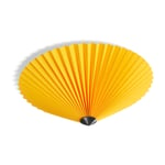 HAY Matin flush mount ceiling lamp Ø38 cm Yellow shade
